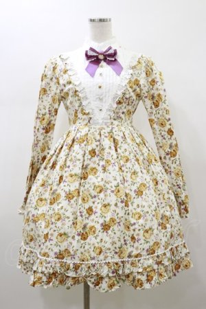 画像: BABY,THE STARS SHINE BRIGHT / Rococo庭園ワンピース Free ジャスミン×オフ白 H-26-01-18-059-BA-OP-NS-ZH