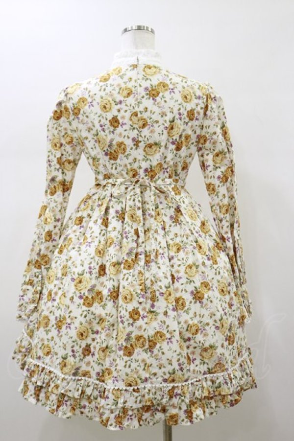 画像2: BABY,THE STARS SHINE BRIGHT / Rococo庭園ワンピース Free ジャスミン×オフ白 H-26-01-18-059-BA-OP-NS-ZH (2)