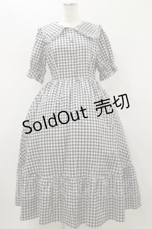画像: m petit by misako / AOKデシンギンガムOP M ブラック H-26-01-18-061-LO-OP-NS-ZH