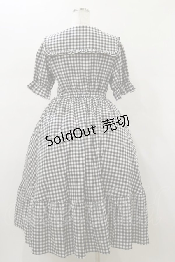 画像2: m petit by misako / AOKデシンギンガムOP M ブラック H-26-01-18-061-LO-OP-NS-ZH (2)