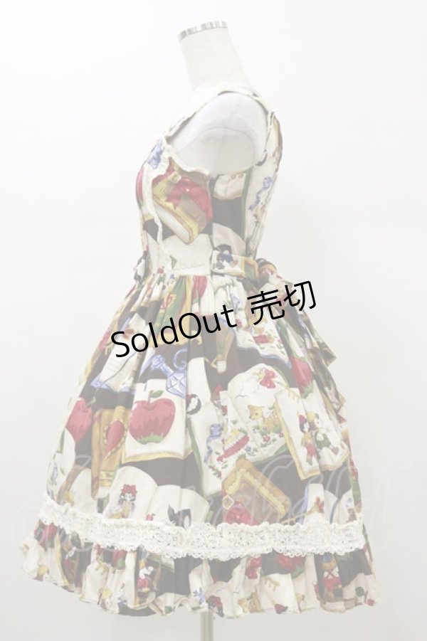 画像3: Innocent World / ドワーフストーリージャンパースカート Free ショコラ H-26-01-18-070-IW-OP-NS-ZH (3)