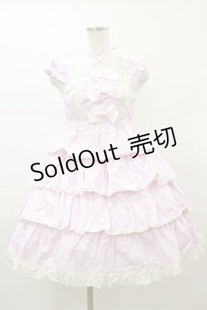 画像: BABY,THE STARS SHINE BRIGHT / リボンミルキーシュガージャンパースカート Free ピンク H-26-01-18-071-BA-OP-NS-ZH