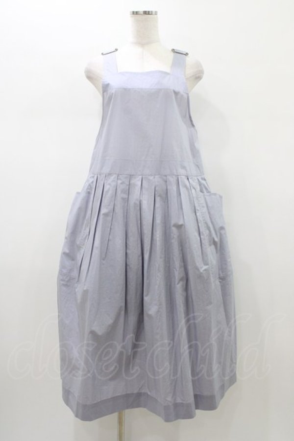 画像1: Jane Marple Dans Le Salon / オイルペーパークロスタブリエドレス  ライトライラック H-26-01-18-1029-JM-OP-KB-ZH (1)