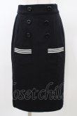 画像1: MILK / Sailorタイトスカート  ブラック H-26-01-18-1050-ML-SK-KB-ZH (1)