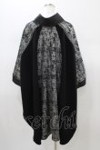 画像2: Qutie Frash / 万能ポンチョ  黒×シルバー H-26-01-18-1053-QU-TO-KB-ZH (2)
