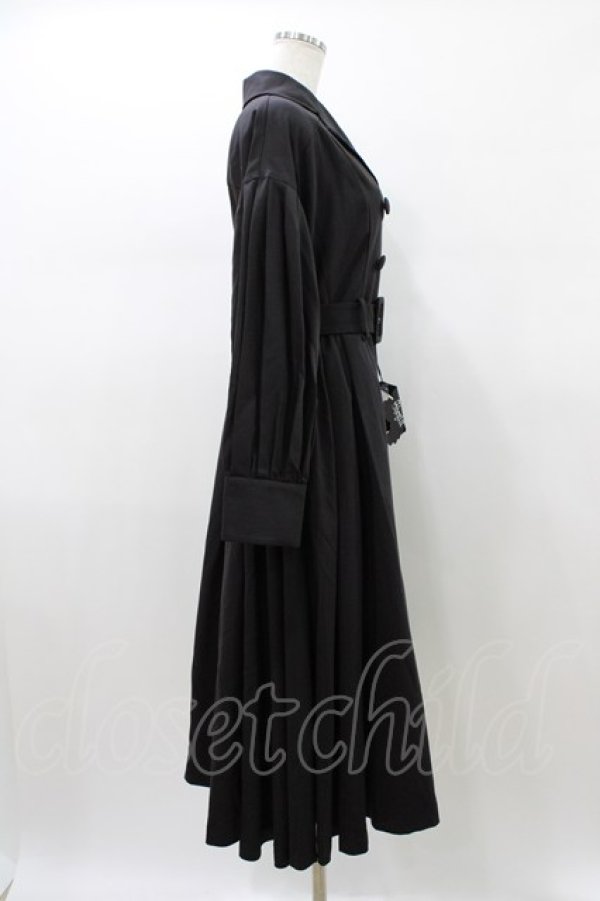 画像3: Sheglit / "Hercule"タックコート  ブラック H-26-01-18-1008-EL-CO-KB-ZH (3)