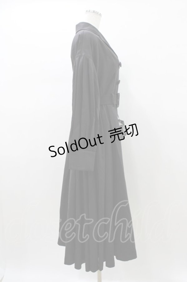 画像3: Sheglit / "Hercule"タックコート  ブラック H-26-01-18-1008-EL-CO-KB-ZH (3)