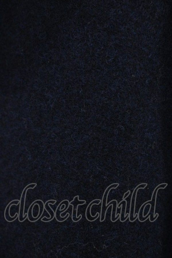 画像3: elements,H / レザー切替フードブルゾン HOMME ネイビー H-26-01-18-1061-PU-JA-KB-ZH (3)