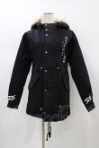 画像1: KRY CLOTHING / フェイクファーモッズコート  黒 H-26-01-18-1062-EL-CO-KB-ZH (1)