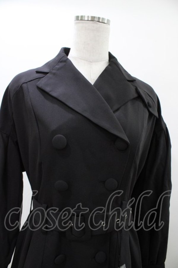 画像4: Sheglit / "Hercule"タックコート  ブラック H-26-01-18-1008-EL-CO-KB-ZH (4)