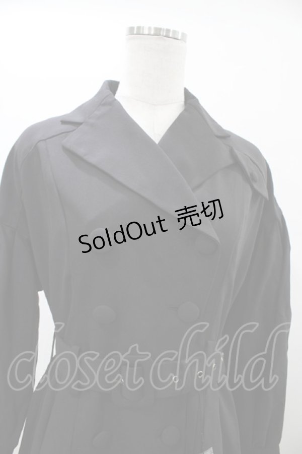 画像4: Sheglit / "Hercule"タックコート  ブラック H-26-01-18-1008-EL-CO-KB-ZH (4)