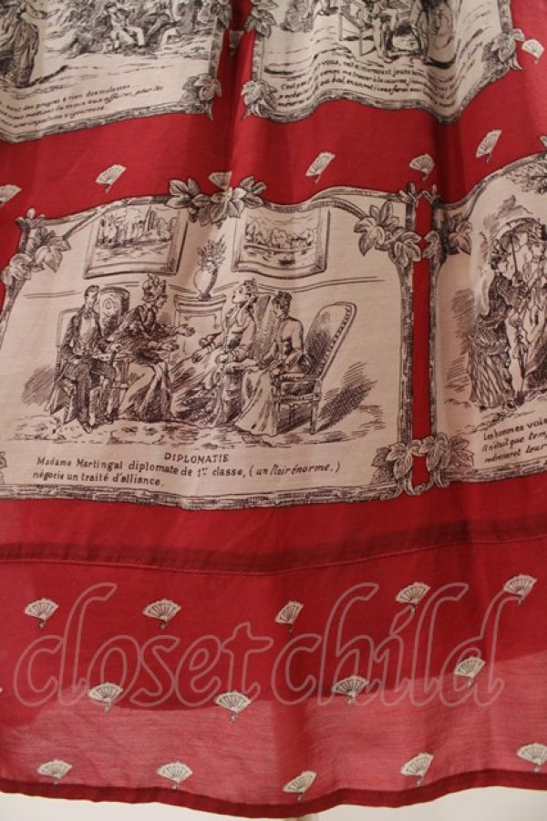 画像5: Jane Marple / Spirit of libertyコレットドレス  ローズ H-26-01-18-1014-JM-OP-KB-ZH (5)