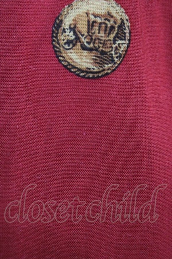 画像6: Jane Marple Dans Le Salon / Granny’s buttonsクロスカラードレス  ローズ×ライトベージュ H-26-01-18-1015-JM-OP-KB-ZH (6)