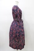 画像3: Jane Marple Dans Le Salon / Marie Antoinette drawstring sleeve dress Free ネイビー H-26-01-18-1016-JM-OP-KB-ZH (3)