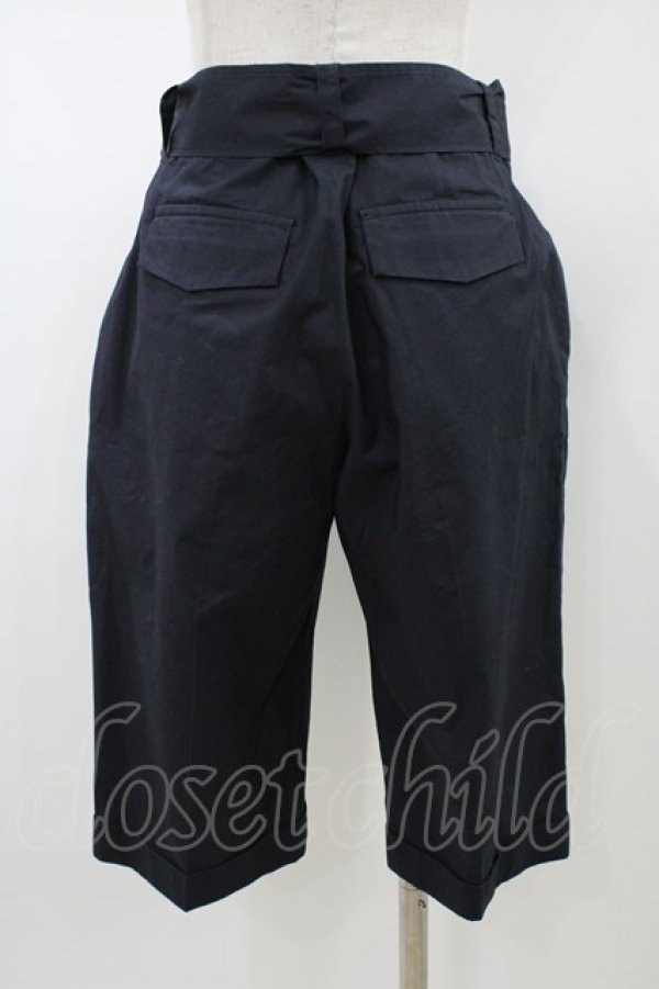画像2: Jane Marple / リボンベルト付パンツ  ネイビー H-26-01-18-1004-JM-PA-KB-ZH (2)