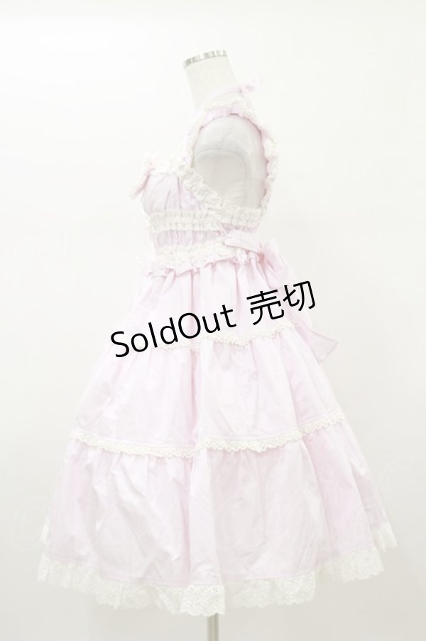 画像3: BABY,THE STARS SHINE BRIGHT / シャーリングベビードールジャンパースカート Free ピンク H-26-01-18-072-BA-OP-NS-ZH (3)