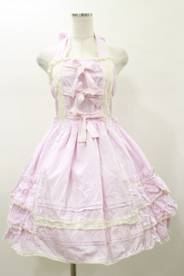 画像1: BABY,THE STARS SHINE BRIGHT / リボンリボンジェラートサンドレス Free ピンク H-26-01-18-073-BA-OP-NS-ZH (1)