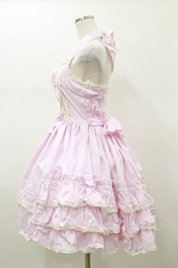 画像3: BABY,THE STARS SHINE BRIGHT / リボンリボンジェラートサンドレス Free ピンク H-26-01-18-073-BA-OP-NS-ZH (3)