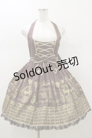 画像: Angelic Pretty / Royal Creamy Chocolateジャンパースカート Free ブラウン H-26-01-18-076-AP-OP-NS-ZH