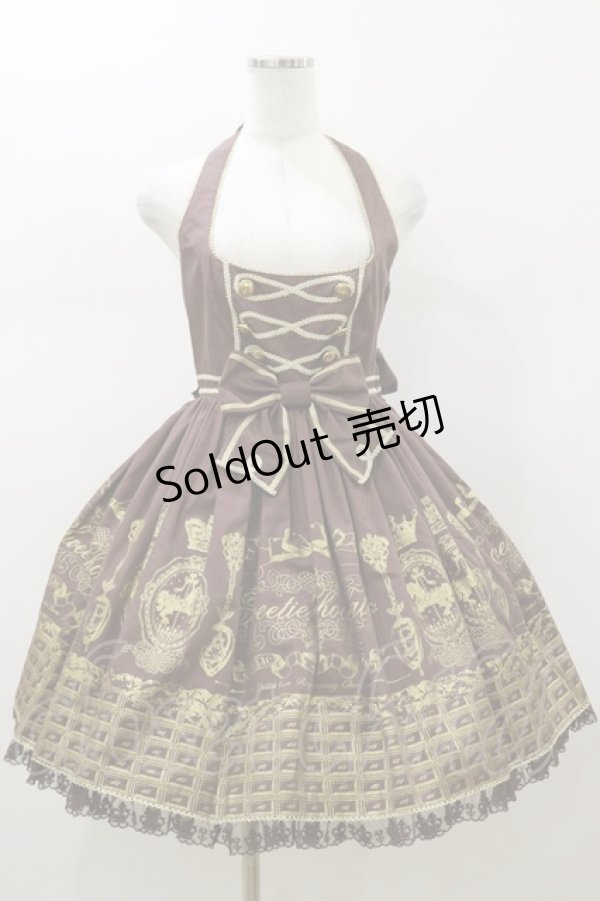 画像1: Angelic Pretty / Royal Creamy Chocolateジャンパースカート Free ブラウン H-26-01-18-076-AP-OP-NS-ZH (1)