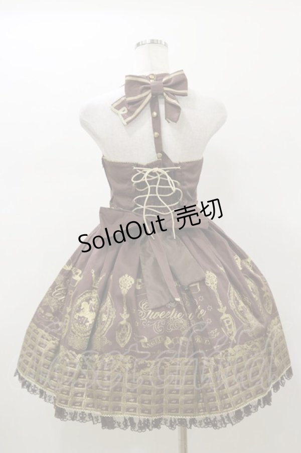 画像2: Angelic Pretty / Royal Creamy Chocolateジャンパースカート Free ブラウン H-26-01-18-076-AP-OP-NS-ZH (2)