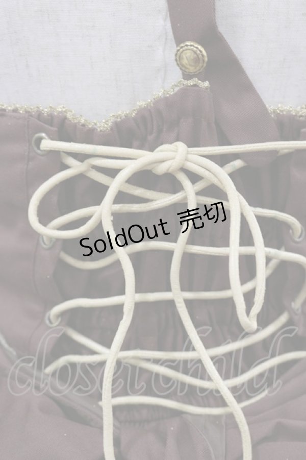 画像4: Angelic Pretty / Royal Creamy Chocolateジャンパースカート Free ブラウン H-26-01-18-076-AP-OP-NS-ZH (4)