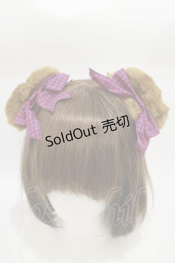 画像4: BABY,THE STARS SHINE BRIGHT / MY ANNIVERSARY/くまちゃんジャンパースカート Free ブルー H-26-01-18-016-BA-OP-NS-ZH (4)