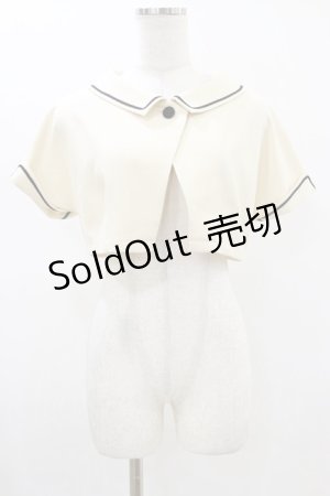 画像: an another angelus / ジャケット付きドットキャミワンピースのジャケット Free IVORY H-26-01-18-019-CA-TO-NS-ZH