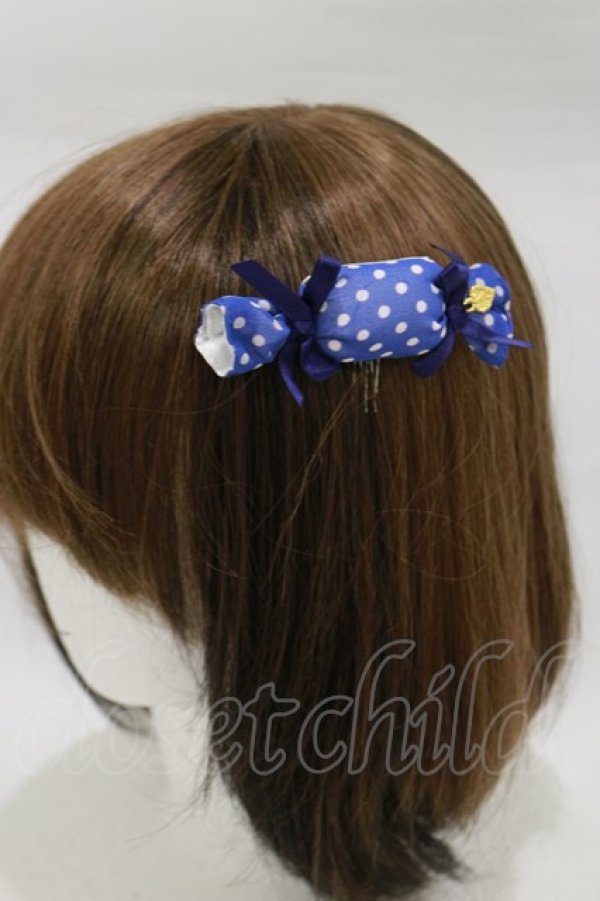 画像2: BABY,THE STARS SHINE BRIGHT / MY ANNIVERSARYドットキャンディリボンコーム  ブルー H-26-01-18-005-BA-AC-NS-ZH (2)