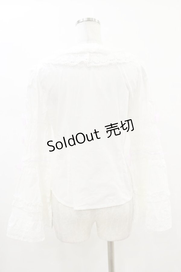 画像2: BABY,THE STARS SHINE BRIGHT / ふわふわクリームプリンセスブラウス Free オフ/ピンク H-26-01-18-028-BA-BL-NS-ZH (2)