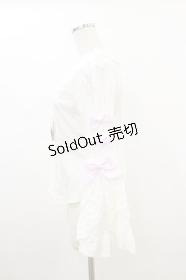 画像3: BABY,THE STARS SHINE BRIGHT / ふわふわクリームプリンセスブラウス Free オフ/ピンク H-26-01-18-028-BA-BL-NS-ZH (3)