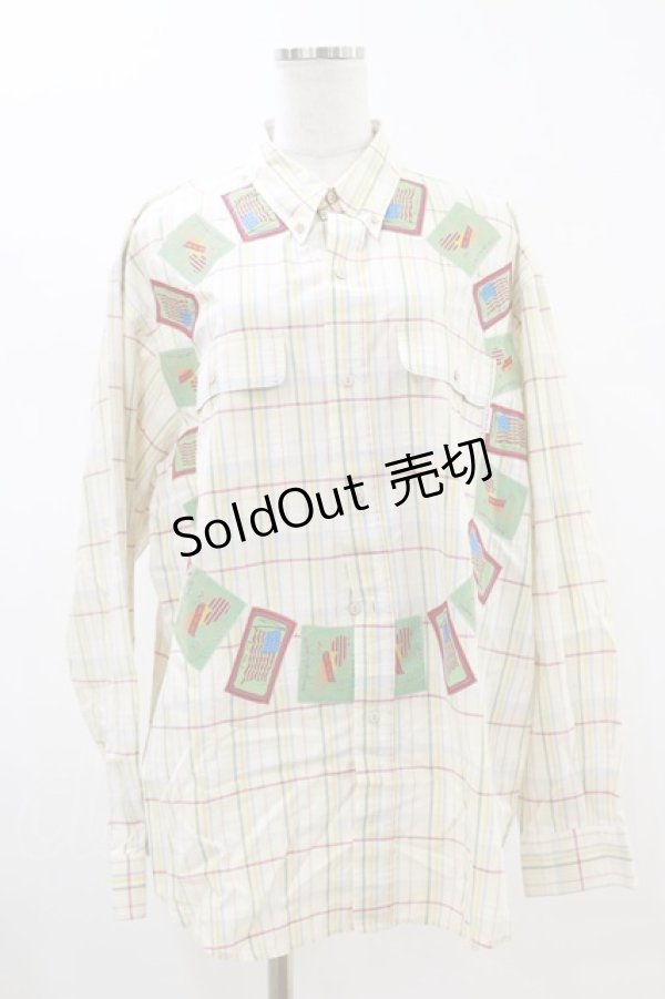 画像1: Karl Helmut / チェックシャツ FREE オフ H-26-01-18-030-EL-BL-NS-ZH (1)