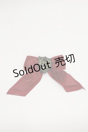 画像: Innocent World / エンブレムバイアスリボンクリップ  レッド H-26-01-18-006-IW-AC-NS-ZH