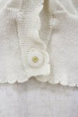 画像3: F&A / ガラス風クリアフラワー釦UVカットニットカーディガン Free OFFWHITE H-26-01-18-036-LO-TO-NS-ZH (3)
