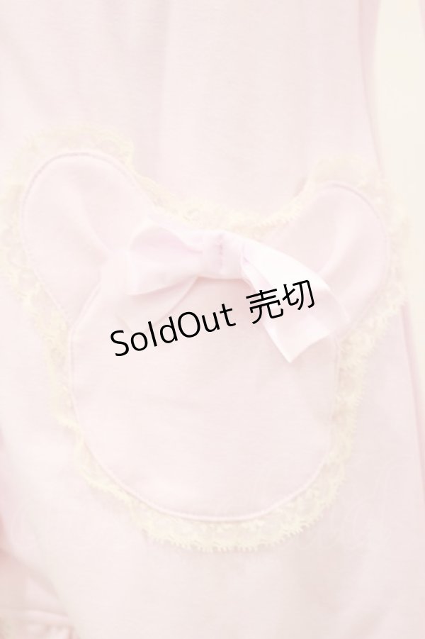 画像3: DearMyLove / くまみみカーディガン M ピンク H-26-01-18-037-EL-TO-NS-ZH (3)