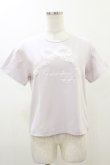 画像1: evelyn / チュールリボンTシャツ Free ピンク H-26-01-18-038-LO-TS-NS-ZH (1)