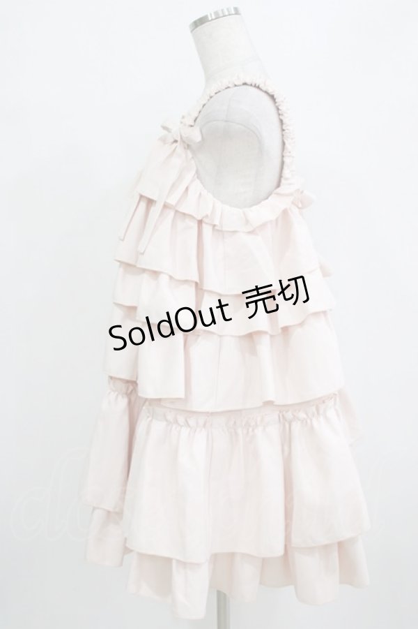 画像2: merry jenny / ホイップクリームミニワンピース  ピンク H-26-01-19-027-LO-OP-KB-ZH (2)