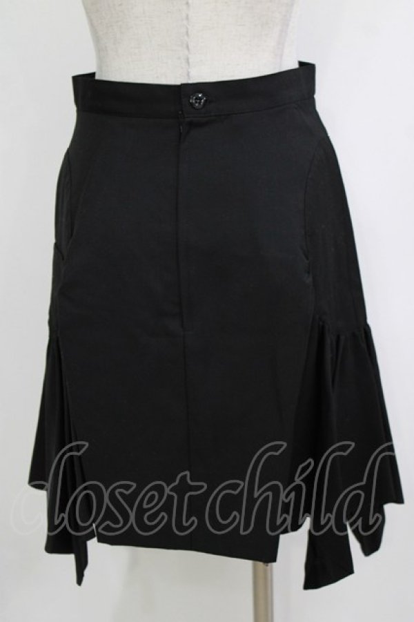 画像3: PEACE NOW / サイド切替スカート  ブラック H-26-01-19-032-PU-SK-KB-ZH (3)