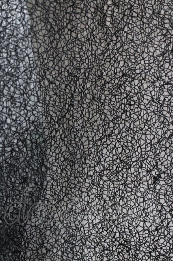 画像4: Ozz Croce / レースドルマンZIPジャケット  黒 H-26-01-19-035-OO-JA-KB-ZH (4)