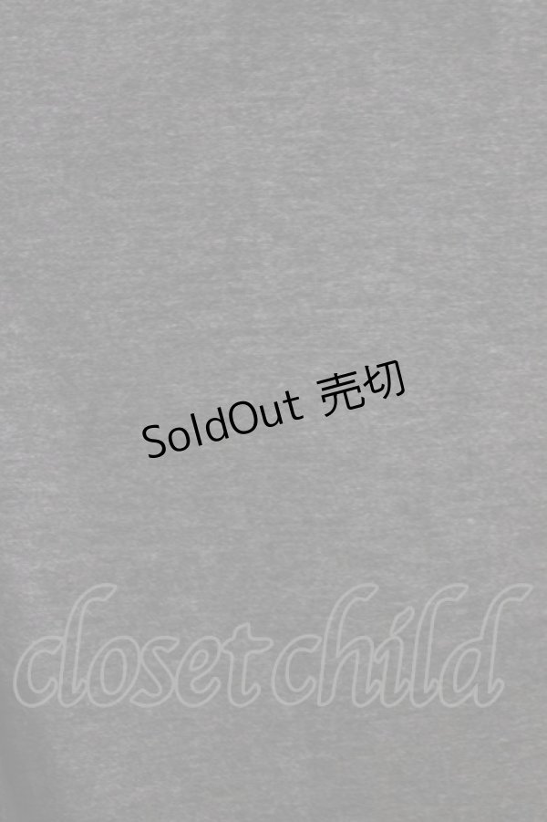 画像4: Ozz Croce / レイヤードノースリーブワンピース  グレー×黒 H-26-01-19-036-OO-OP-KB-ZH (4)