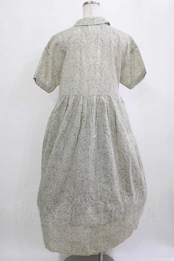 画像3: merry jenny / tulipシャツワンピース  ミントグリーン H-26-01-19-004-LO-OP-KB-ZH (3)