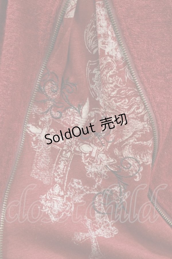 画像5: Ozz Croce / ハイネックニットトップス  ボルドー H-26-01-19-037-OO-TO-KB-ZH (5)