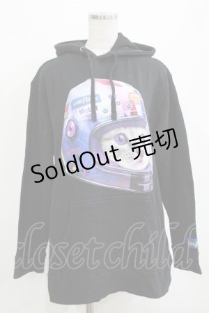 画像: MILKBOY / CAT RACERパーカー  ブラック H-26-01-19-040-MB-TO-KB-ZH