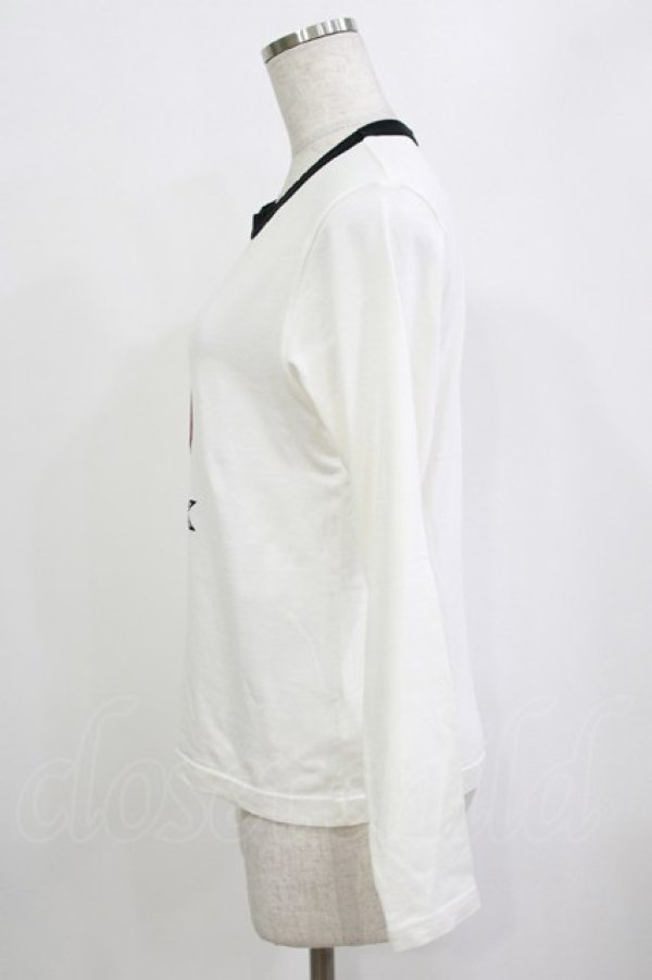 画像2: MILK / Cherry L.S. Tee  オフ H-26-01-19-045-ML-TO-KB-ZH (2)