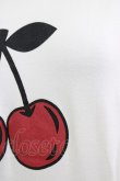 画像4: MILK / Cherry L.S. Tee  オフ H-26-01-19-045-ML-TO-KB-ZH (4)
