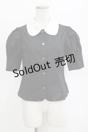 画像: MILK / アニーブラウス  ブラック H-26-01-19-046-ML-BL-KB-ZH