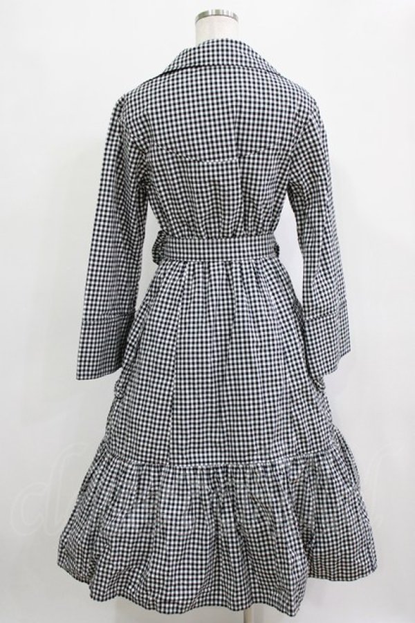 画像3: MILK / MILKスプリングコート  ブラックギンガム H-26-01-19-005-ML-CO-KB-ZH (3)