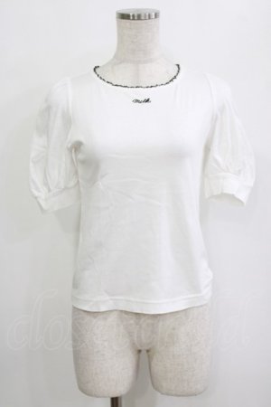 画像: MILK / MILKパフTee  オフ H-26-01-19-047-ML-TO-KB-ZH