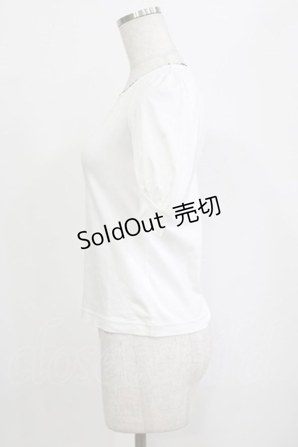 画像2: MILK / MILKパフTee  オフ H-26-01-19-047-ML-TO-KB-ZH (2)