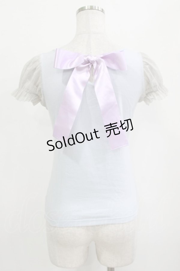 画像3: MILK / girls rule the world Tee  サックス H-26-01-19-049-ML-TO-KB-ZH (3)